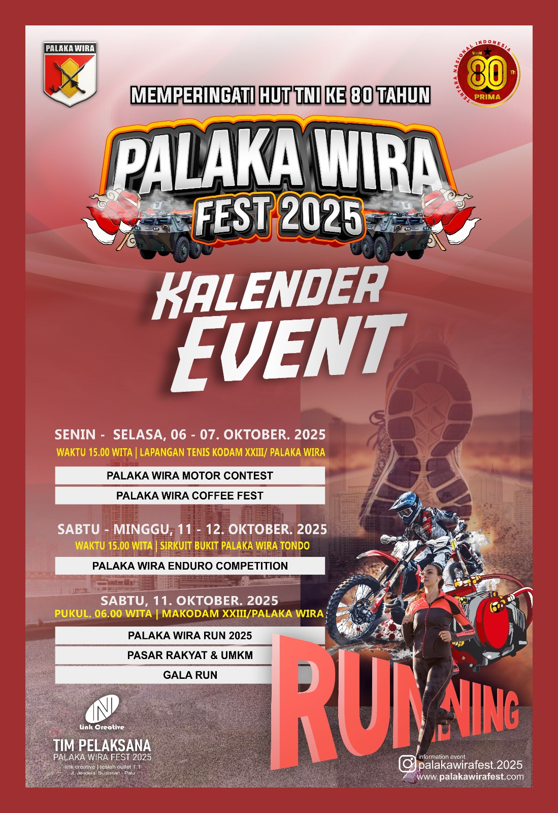 Agenda Event Palakawirafest